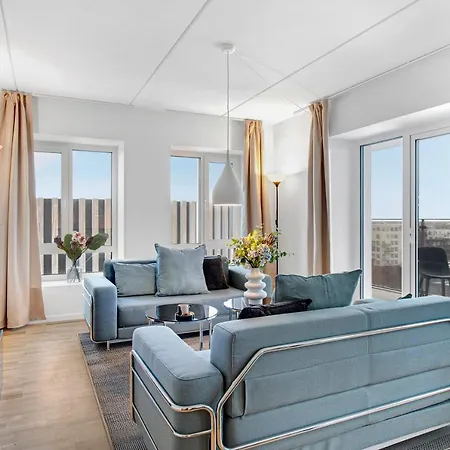 Two-bedroom With Amazing View And Sunny Balcony Next To Royal Arena Apartment